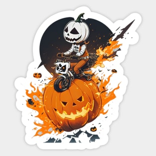 The Pupkin of Halloween Sticker